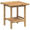 vidaXL Mesa de centro 45x45x45 cm bambu