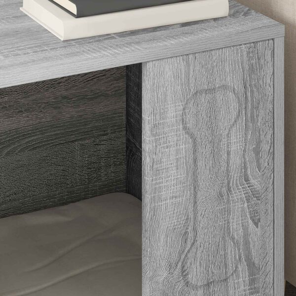 vidaXL Casinha para Cachorro Cinza Sonoma 44 x 42 x 49 cm