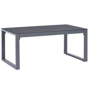 vidaXL Mesa de centro 90x50x40 cm alum&iacute;nio