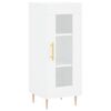 vidaXL Arm&aacute;rio alto 34,5x34x180 cm madeira processada branco