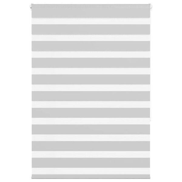 vidaXL Cortina de zebra 95x150 cm largura do tecido 90,9 cm poli&eacute;ster