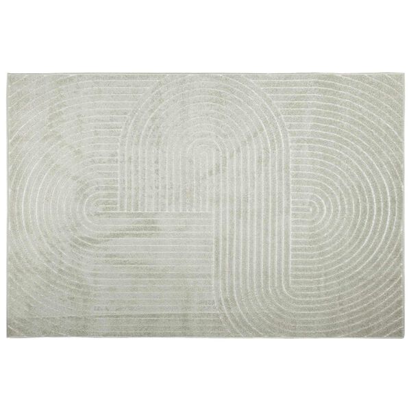 vidaXL Tapetes de &aacute;rea Retangular PALMERAS Verde 230 x 160 cm