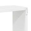 vidaXL Prateleiras parede forma de cubo 4 pcs 30x15x30cm branco brilh.