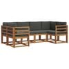 vidaXL Conjunto de Sof&aacute;s para Exterior 6 unid. 6 lugar