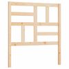 vidaXL Cabeceira de cama 96x4x104 cm pinho maci&ccedil;o