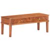 vidaXL Móvel de TV 110x40x41 cm madeira de acácia maciça