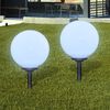 vidaXL Candeeiros de exterior 2 pcs LED 30 cm com estacas de enterrar