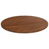 vidaXL Tampo mesa redondo &Oslash;50x1,5 cm carvalho tratado castanho-escuro