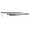 vidaXL Estrutura de Toldo Manual com LEDs 5 x 3 m