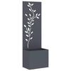 vidaXL Tela de Privacidade para Jardim Antracite 50 x 32 x 150 cm