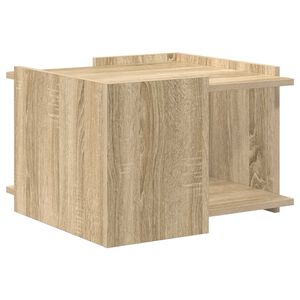 vidaXL Mesa de centro Carvalho Sonoma 50,5 x 50 x 33 cm