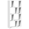 vidaXL Estante Branca 60x20x120,5 cm Madeira Engenheirada