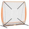 vidaXL Rede de pr&aacute;tica de basebol Manual 180 x 89,5 x 152,5 cm