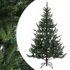 vidaXL &Aacute;rvore de Natal Articulada Artificial 210 cm PVC e Metal Verde