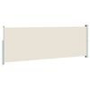 vidaXL Toldo lateral retr&aacute;til 160 x 500 cm cor creme