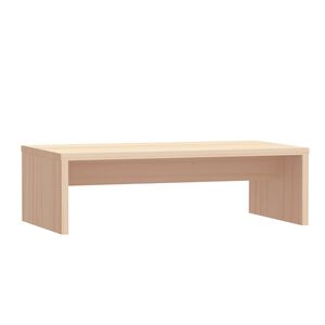 vidaXL Suporte para monitor 50x27x15 cm madeira de pinho maci&ccedil;a