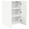 vidaXL Conjunto de Gabinete de Parede para TV 6 pcs Branco