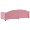 vidaXL Sof&aacute;-cama 80x200 cm veludo rosa