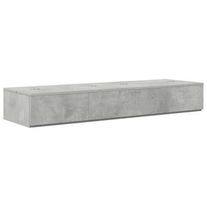 vidaXL Mesa de Est&uacute;dio Cinzento Cimento 152 x 40 x 19,5 cm