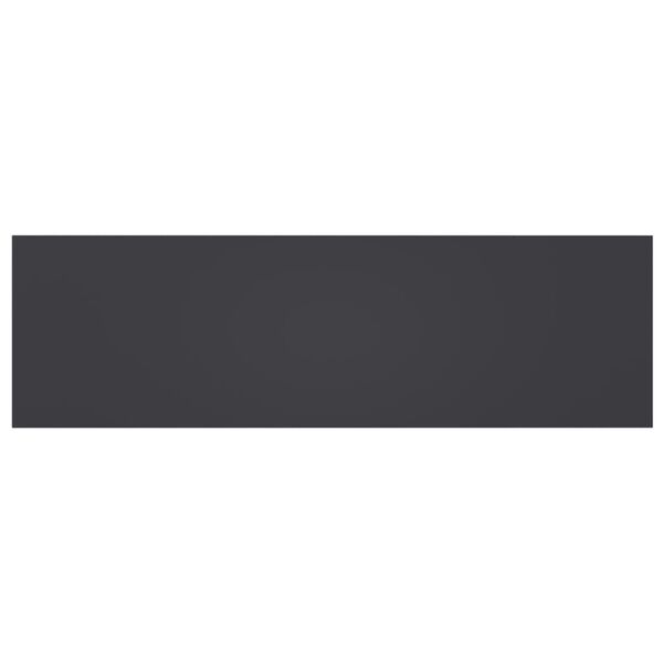 vidaXL Prateleiras p/ estante 4 pcs 100x30x1,5cm contraplacado cinza