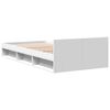 vidaXL Estrutura cama c/ gaveta 90x190 cm derivados de madeira branco
