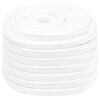 vidaXL Corda de barco 20 mm 25 m polipropileno branco completo