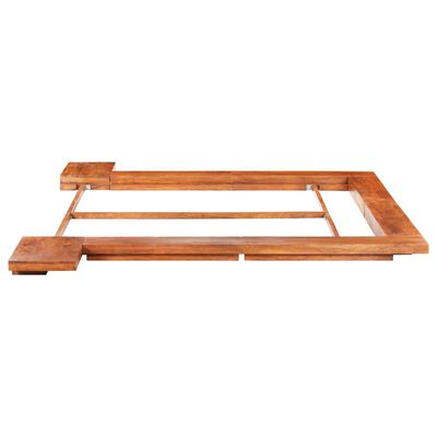 vidaXL Estrutura p/ futon japonês madeira acácia maciça 180x200 cm