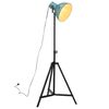 vidaXL Candeeiro de p&eacute; 25 W 61x61x90/150 cm E27 azul desgastado