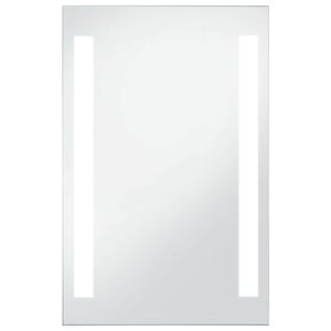 vidaXL Espelho de parede LED para casa de banho 60x100 cm