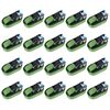 vidaXL Cintas de fixa&ccedil;&atilde;o c/ roquete 20 pcs 800 daN 6 m verde