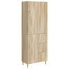 vidaXL Conjunto de Gabinete 2 unid. Carvalho Sonoma
