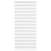 vidaXL Cortina de zebra 115x200 cm largura do tecido 110,9cm poli&eacute;ster