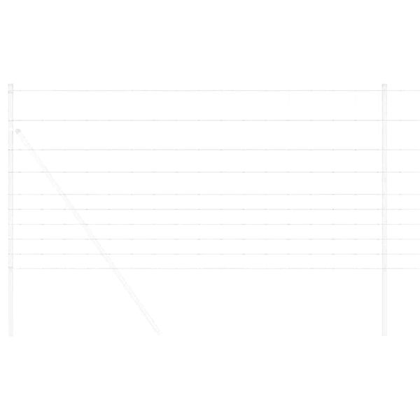 vidaXL Cerca Selvagem Galvanizado a Quente 1000 x 120 x 0,18 cm Ferro
