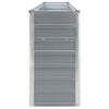 vidaXL Canteiro jardim elevado 320x40x77 cm a&ccedil;o galvanizado cinzento