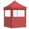vidaXL Tenda de Festa Borgonha 200 x 200 x 306 cm Tecido Oxford