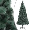 vidaXL &Aacute;rvore de Natal artificial com suporte 120 cm PET verde