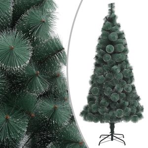 vidaXL &Aacute;rvore de Natal artificial com suporte 120 cm PET verde