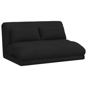 vidaXL Cadeira de ch&atilde;o ajust&aacute;vel Preto Veludo