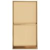 vidaXL Nicho parede p/ duche 32x62x9cm aço inoxidável dourado escovada