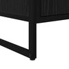 vidaXL Gabinete para TV Carvalho Preto 140 x 36 x 49.5 cm