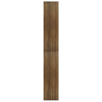 vidaXL Estante/divisória madeira proce. 100x30x198cm carvalho castanho