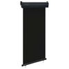 vidaXL Toldo lateral para varanda 100x250 cm preto