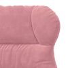 vidaXL poltrona Rosa 69 x 74 x 93 cm Veludo