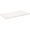 vidaXL Tampo de secret&aacute;ria 110x60x2,5 cm pinho maci&ccedil;o branco