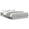 vidaXL Estrutura de cama 140x190 cm cinzento sonoma
