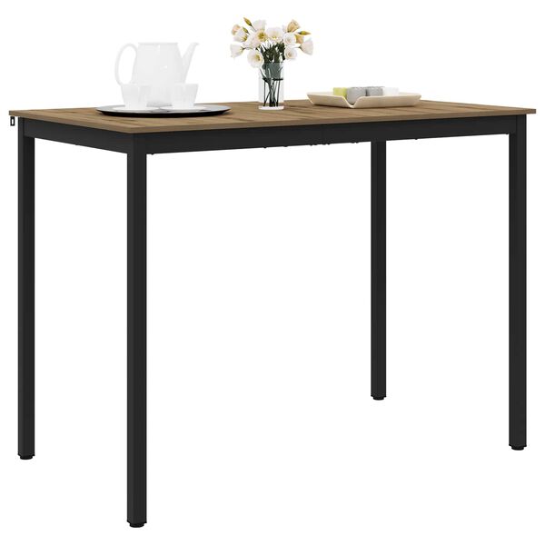 vidaXL Mesa de Bar em P&eacute; Madeira processada