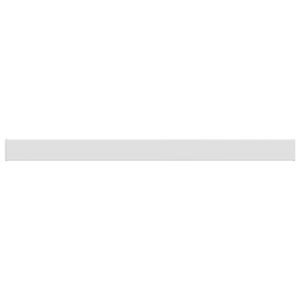 vidaXL Soleira de Janela Branco 140 x 15 x 4,5 cm PVC