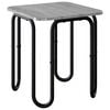 vidaXL Mesa de centro Sonoma cinzento 40 x 40 x 45 cm