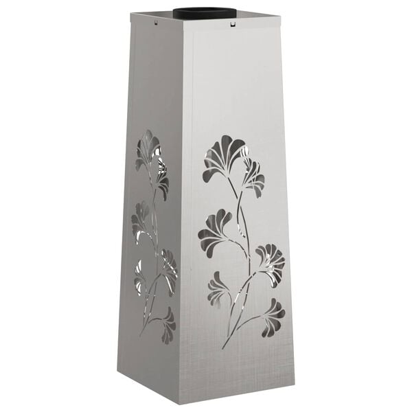 vidaXL Luz Solar LED de Caminho 2 pcs A&ccedil;o inoxid&aacute;vel A&ccedil;o inoxid&aacute;vel