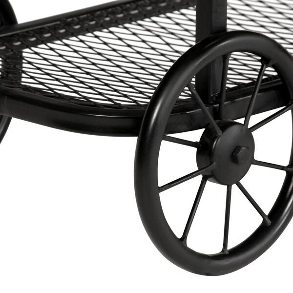 vidaXL Mesa consola madeira de mangueira maciça 115x36x76 cm